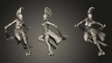Military figurines troupe 3d model