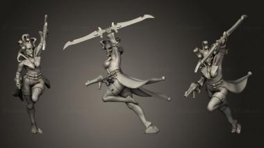 Military figurines Troupe 3d model