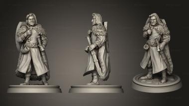 Military figurines Trove Barazan 3d model