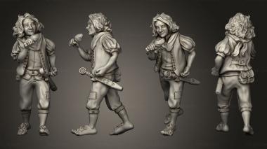 Military figurines Trove Perry 3d model
