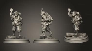 Military figurines Trove Samuel 3d model