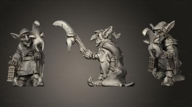 Military figurines Goblin Chef 3d model
