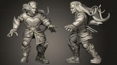 Military figurines Lineman 3d model