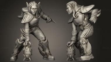 Military figurines Lineman 3d model