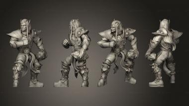 Military figurines Lineman 3d model