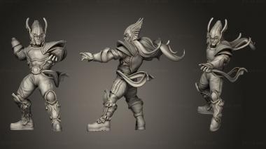 Military figurines Thrower 3d model