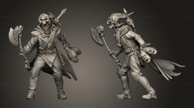Military figurines Ulrich Van Kopfen 3d model