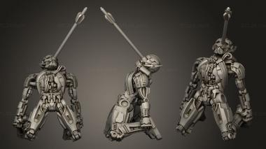 Military figurines Ultron DRONE ULTIMATRON 3d model