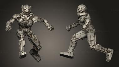 Military figurines Ultron DRONE ULTIMATRON 3d model