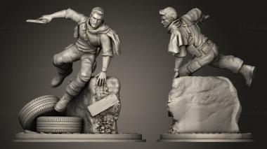 Military figurines Uncharted Nathan Drake 3d model