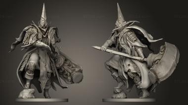 Military figurines Undead Enforcer Gravelord 3d model