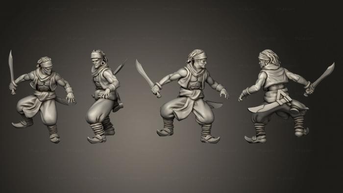 Military figurines (Aladdin Flying, STKW_2276) 3D models for cnc
