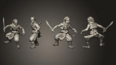 Military figurines Aladdin Flying 3d model