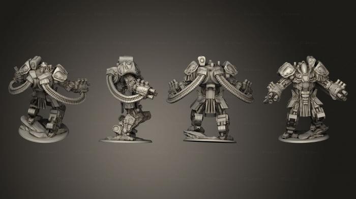 Military figurines (Albino Raven Welcome Pack, STKW_2286) 3D models for cnc