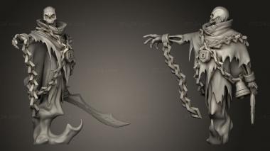 Military figurines Unshackled 3d model