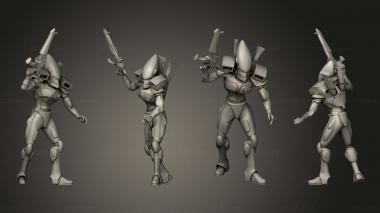 Military figurines untitled Platform 3d model