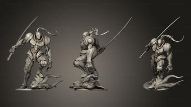 Military figurines US Dragon Killer Construct 3d model