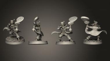 Military figurines Alchemist 3d model