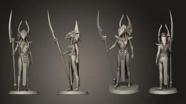 Military figurines Valkyrie Horus Guard 3d model