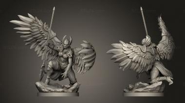 Military figurines Valkyries Revenge 3d model
