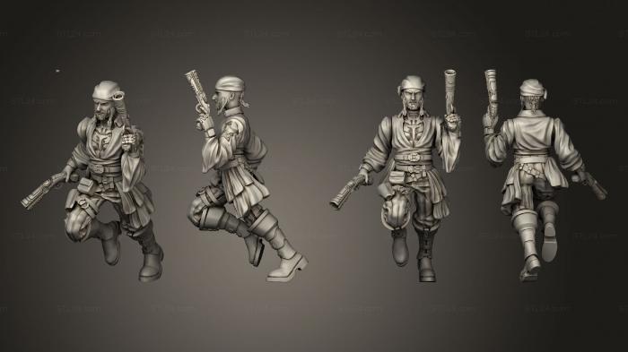 Military figurines (Alien Crew Head 002, STKW_2299) 3D models for cnc