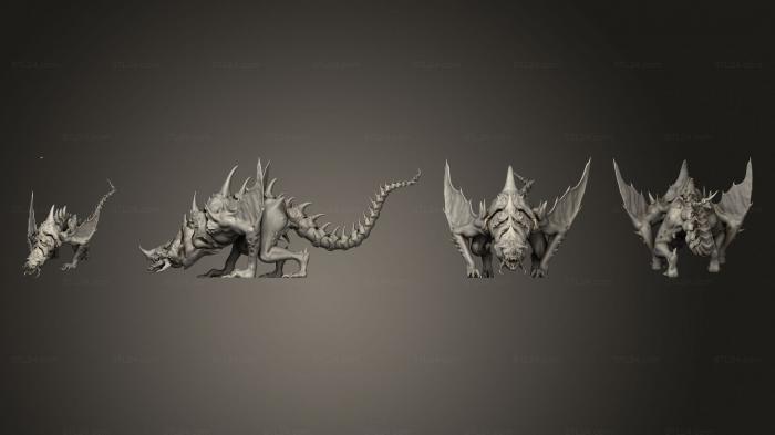 Military figurines (Alien Hive Titan, STKW_2309) 3D models for cnc
