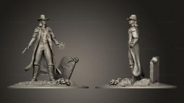 Military figurines Van helsing For 3d model