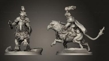 Military figurines Vanguard Palladors 3d model