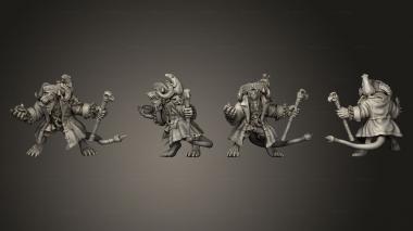 Military figurines Alma negra Captain 3d model