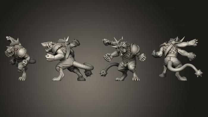 Military figurines (Alma negra 01, STKW_2314) 3D models for cnc