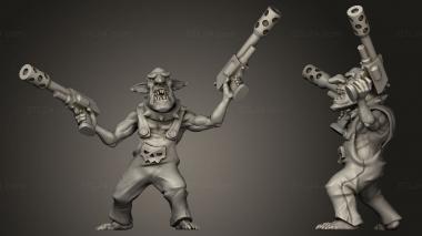 Military figurines WWO 3d model