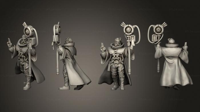 Military figurines (almeric the technopreacher User Friendly, STKW_2329) 3D models for cnc