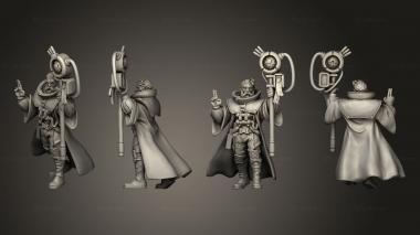 Military figurines almeric the technopreacher User Friendly 3d model