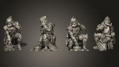 Military figurines Alpha Class ARC ists 2 3d model