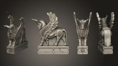 Military figurines Alternative Corner Statue 3d model