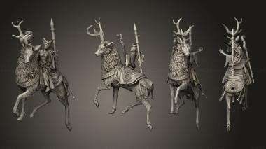 Military figurines Alternative Horse 1 002 3d model