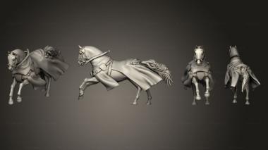 Military figurines Alternative Horse 2 3d model