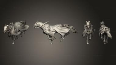 Military figurines Alternative Horse 3 3d model
