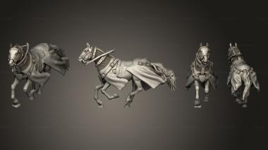 Military figurines Alternative Horse 4 3d model