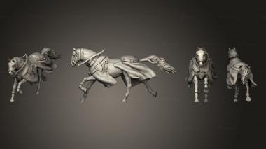 Military figurines Alternative Horse 5 3d model