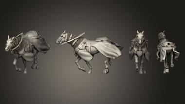 Military figurines Alternative Horse 6 3d model
