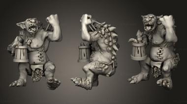 Military figurines Warhammer 3d model