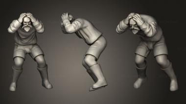 Military figurines Warhammer 3d model