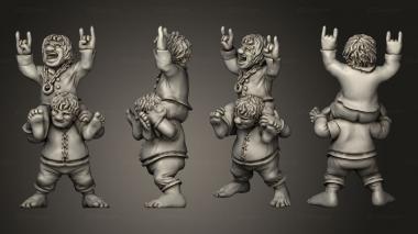 Military figurines Warhammer 3d model