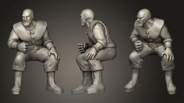 Military figurines Warhammer 3d model
