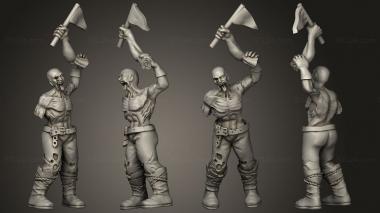 Military figurines Warhammer 3d model