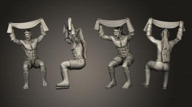 Military figurines Warhammer 3d model