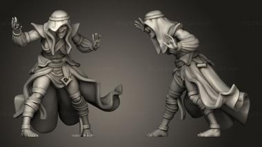 Military figurines WARLOCK VVM 3d model
