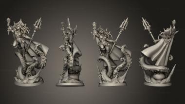 Military figurines Alyssa Priestess of Holmuran 3d model