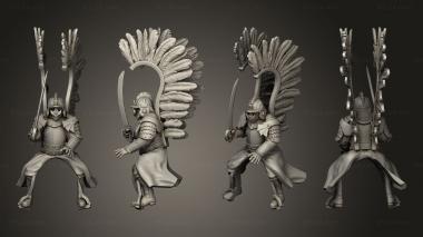 Military figurines Winged HUSSAR SWORD 3d model